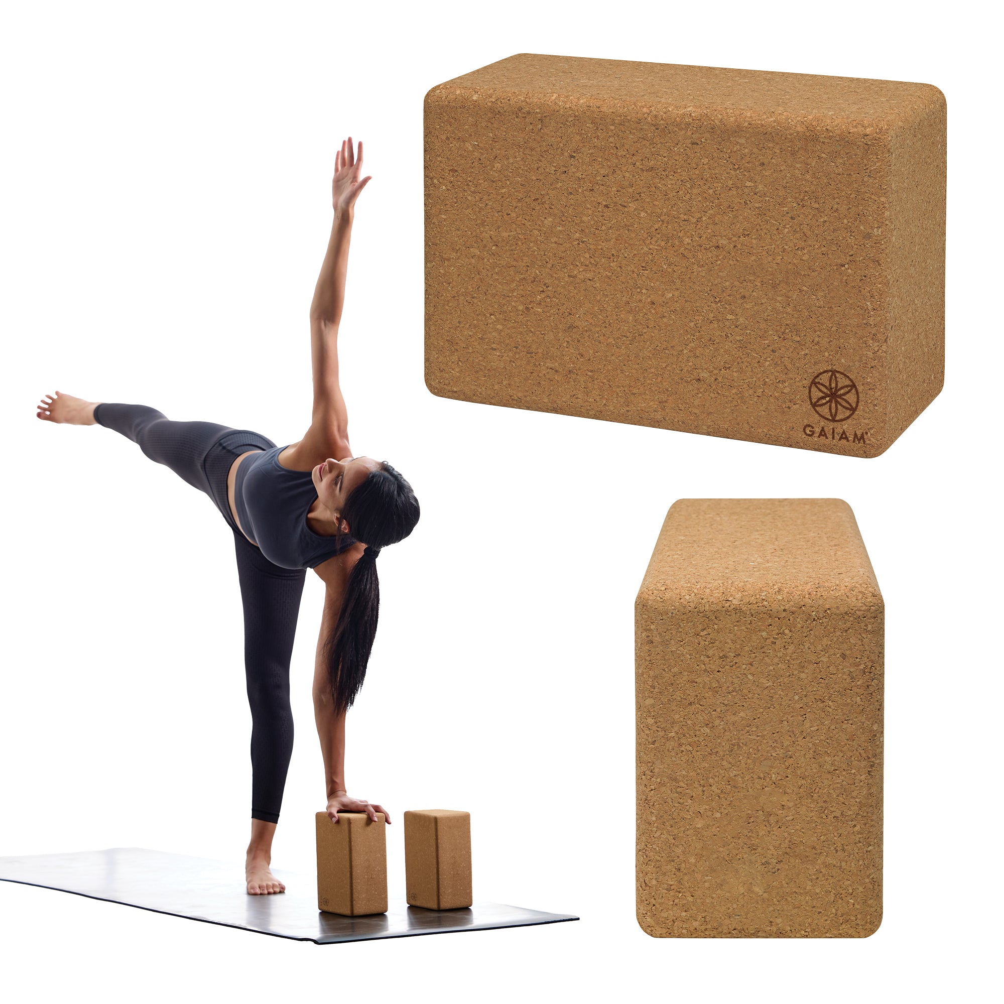 Cork Yoga Brick