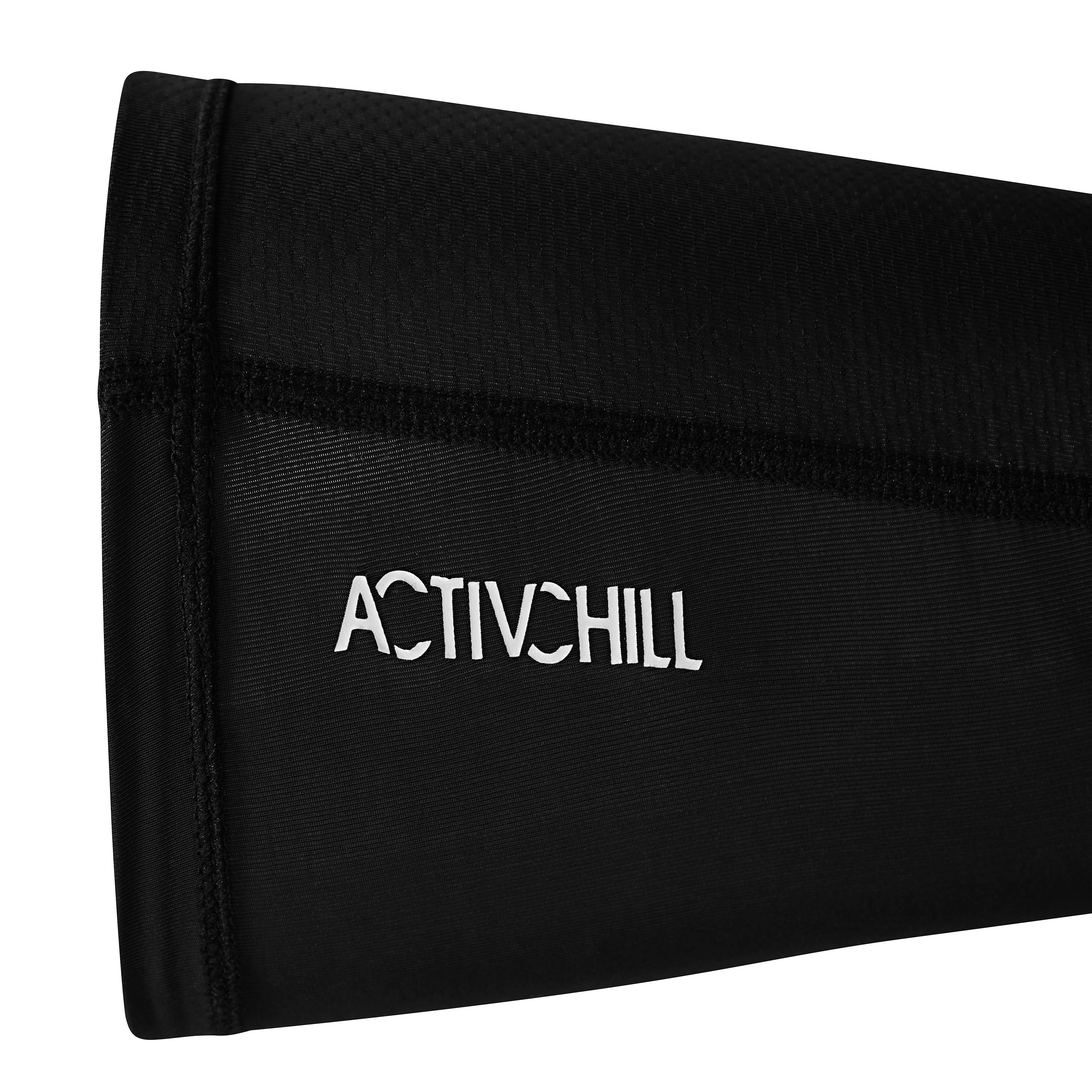 Reebok Arm Sleeves Black ACTIVCHILL closeup