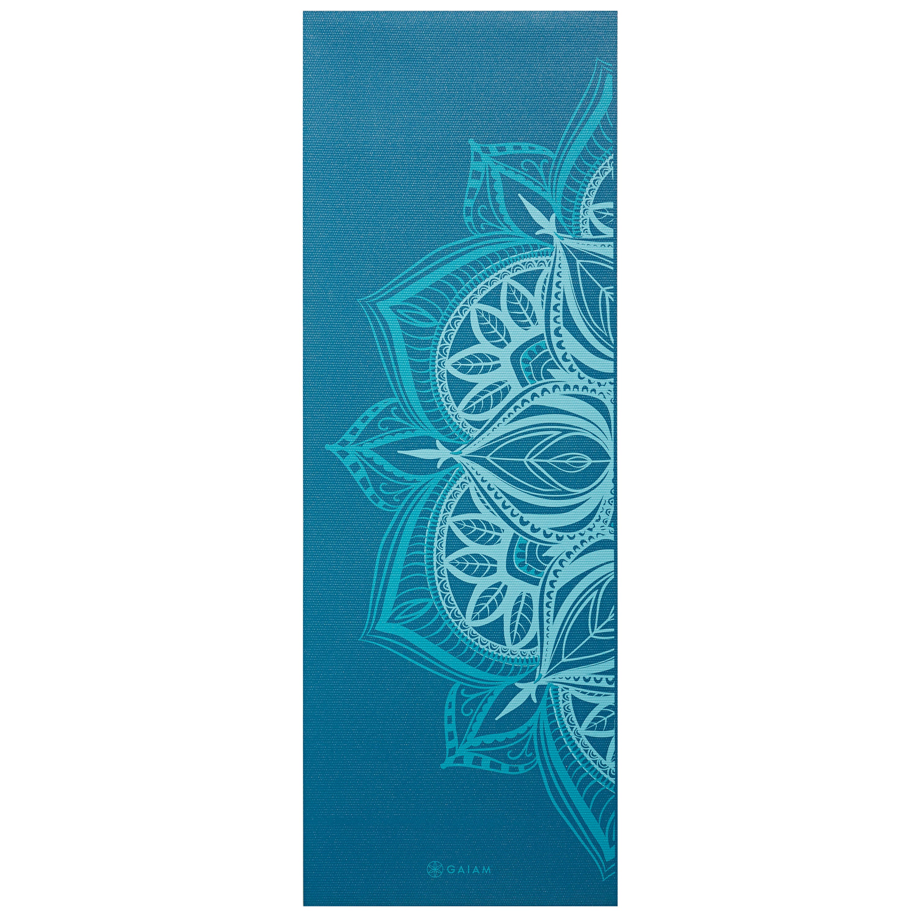 Premium Indigo Point Yoga Mat 6mm front 