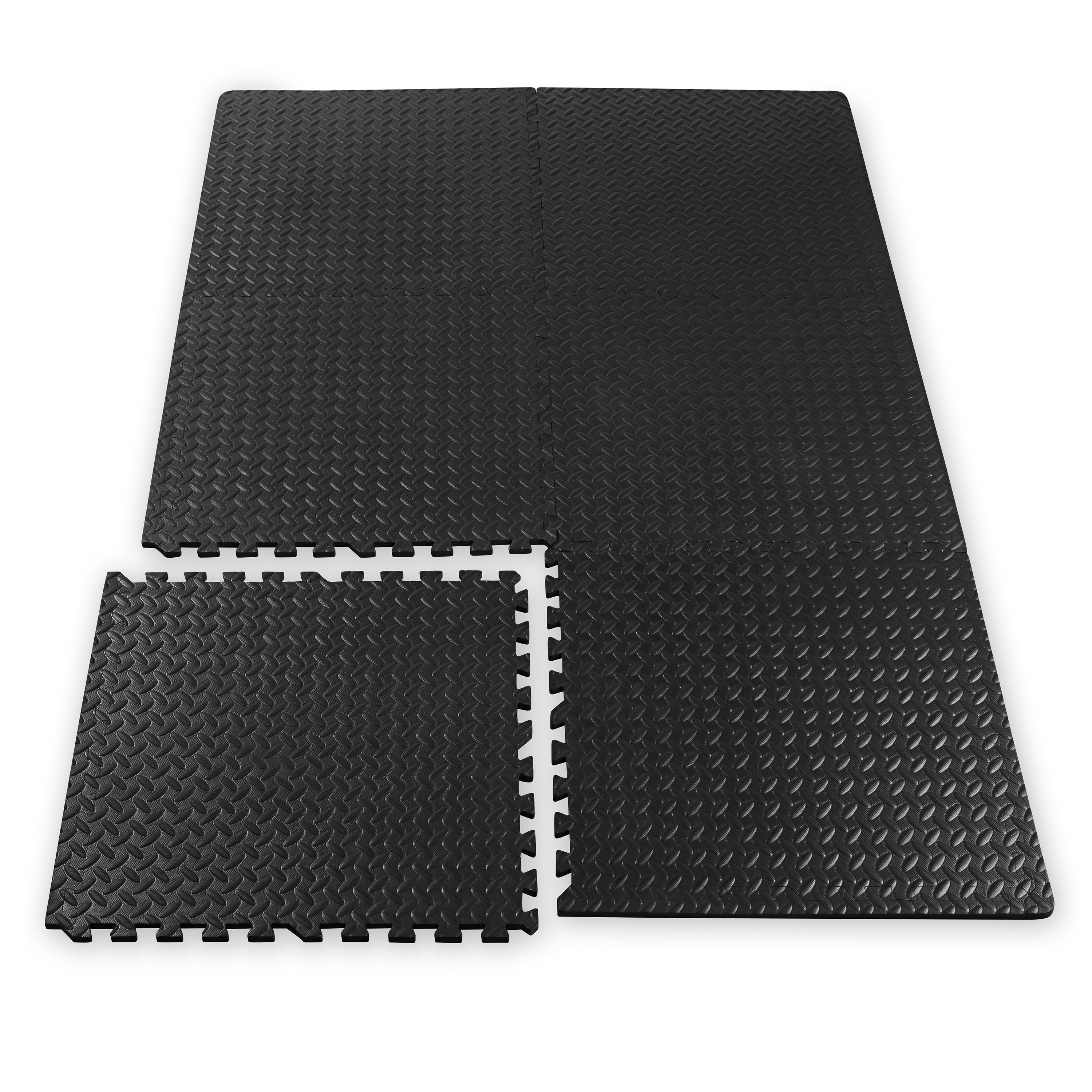 6 Interlocking Fitness Mats 