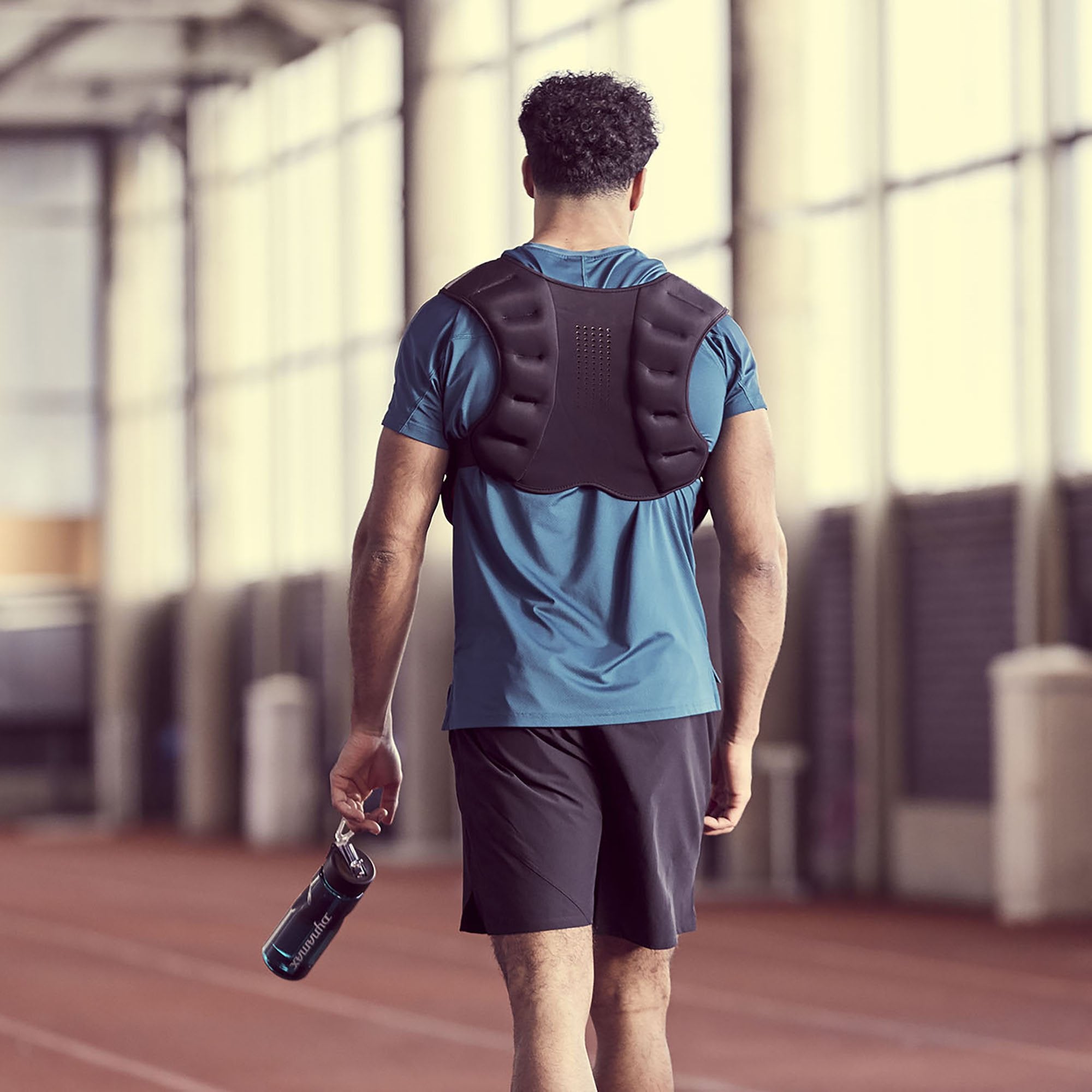 Reebok Strength Series Weight Vest back on man