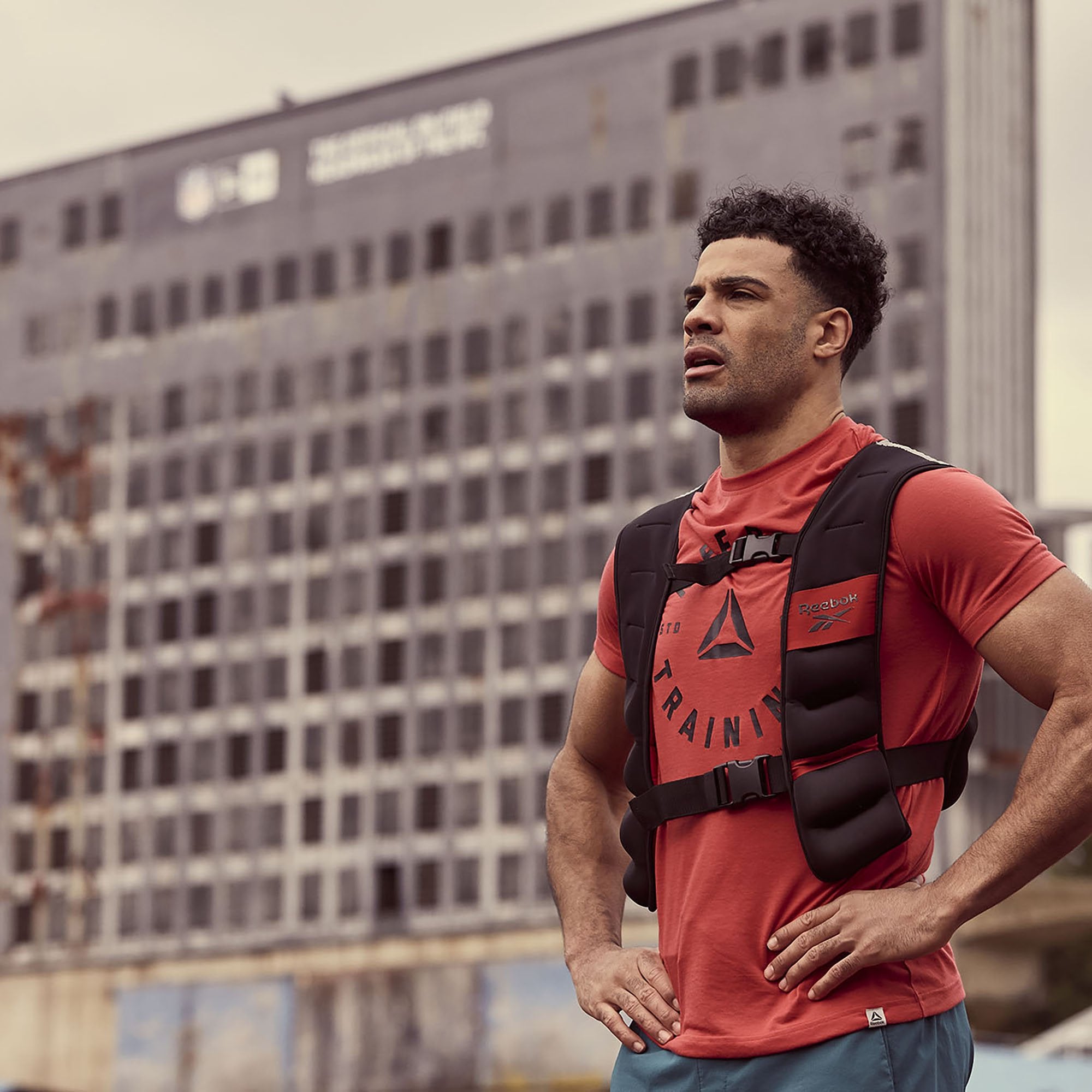 Reebok Strength Series Weight Vest front on man